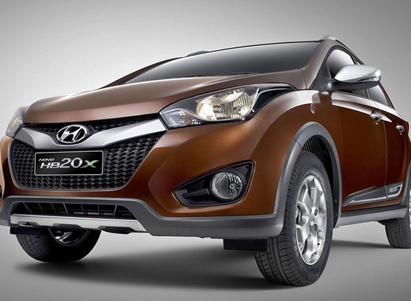 Stylowy crossover Hyundai HB20X z Brazylii