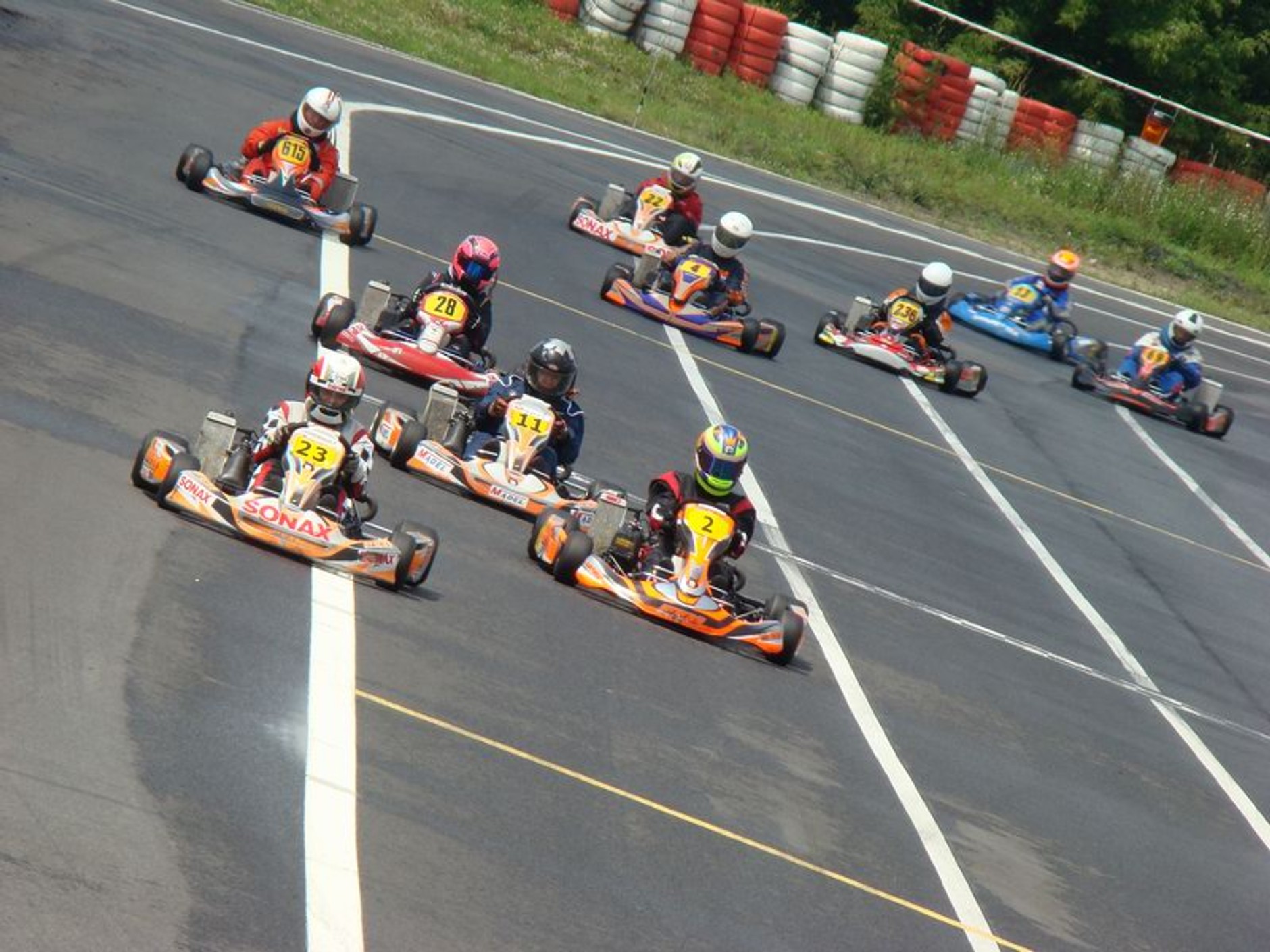 Rotax Max Challenge - Gwiazdy sportu samochodowego na torze kartingowym