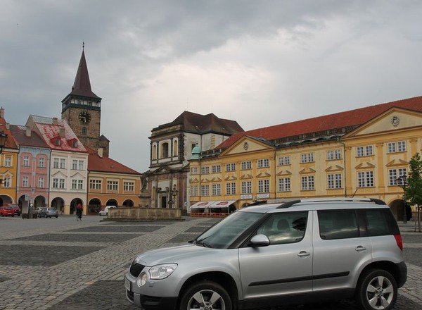 Skoda Yeti odwiedza rozbójnika Rumcajsa