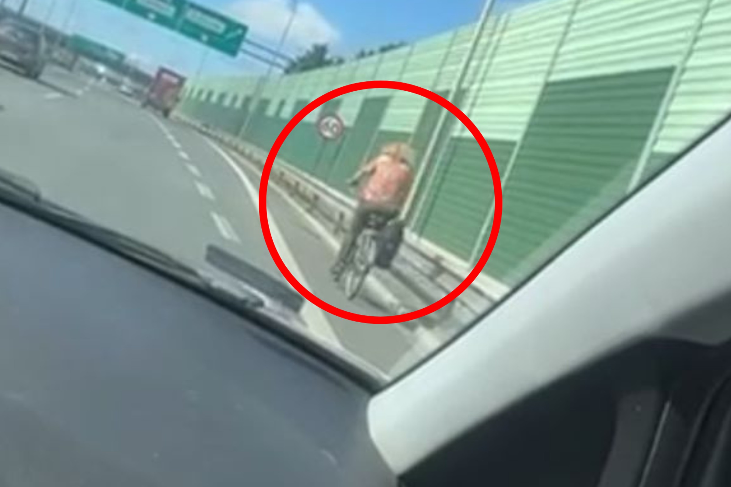 Nowa droga rowerowa? Wjechali na obwodnicę Trójmiasta
