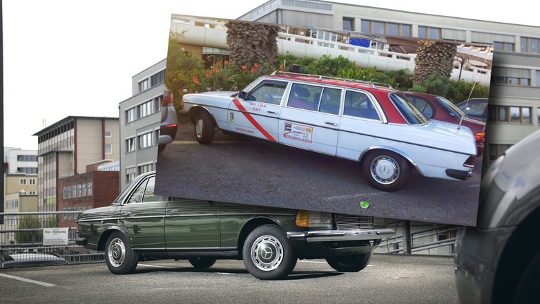 Mercedes W123, który przejechał ponad 7 mln km