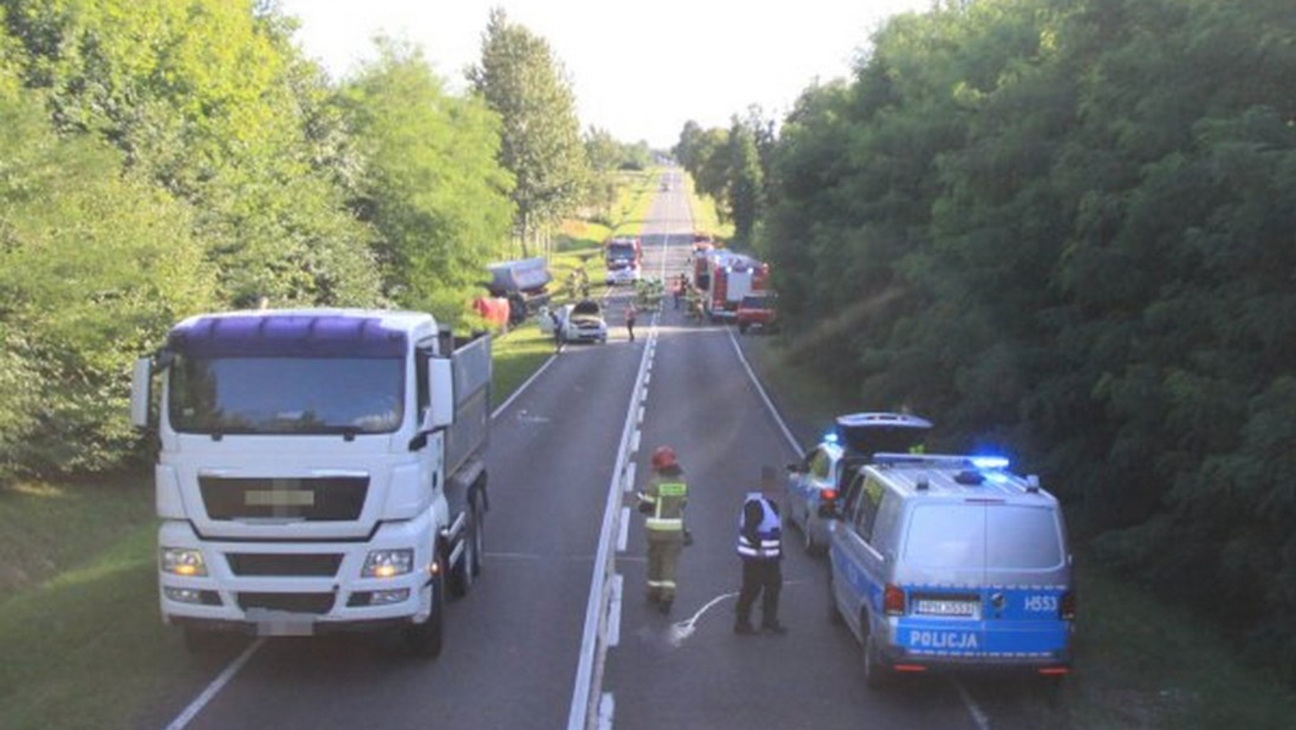 Tragiczny wypadek na krajowej 50-tce