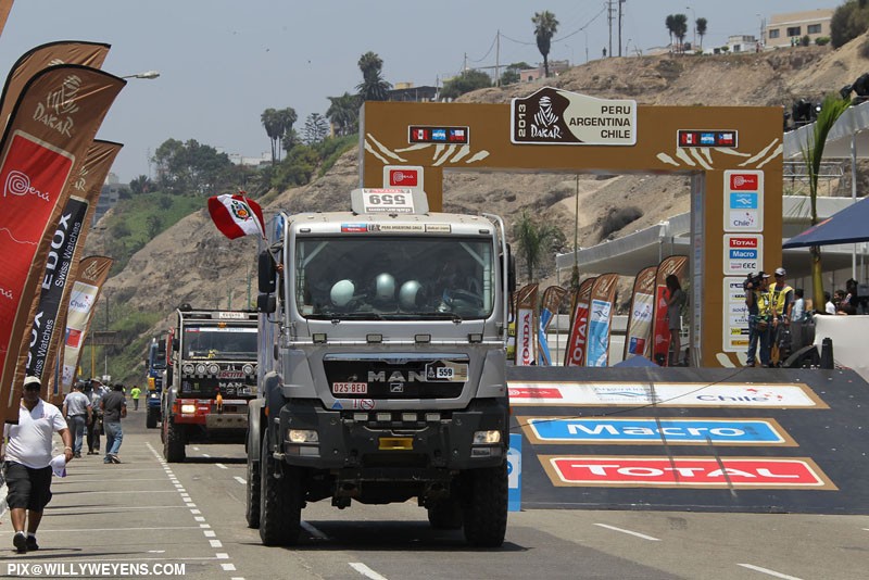 Dakar 2013: Hołowczyc i Przygoński w czołówce (I etap. wyniki, galeria)