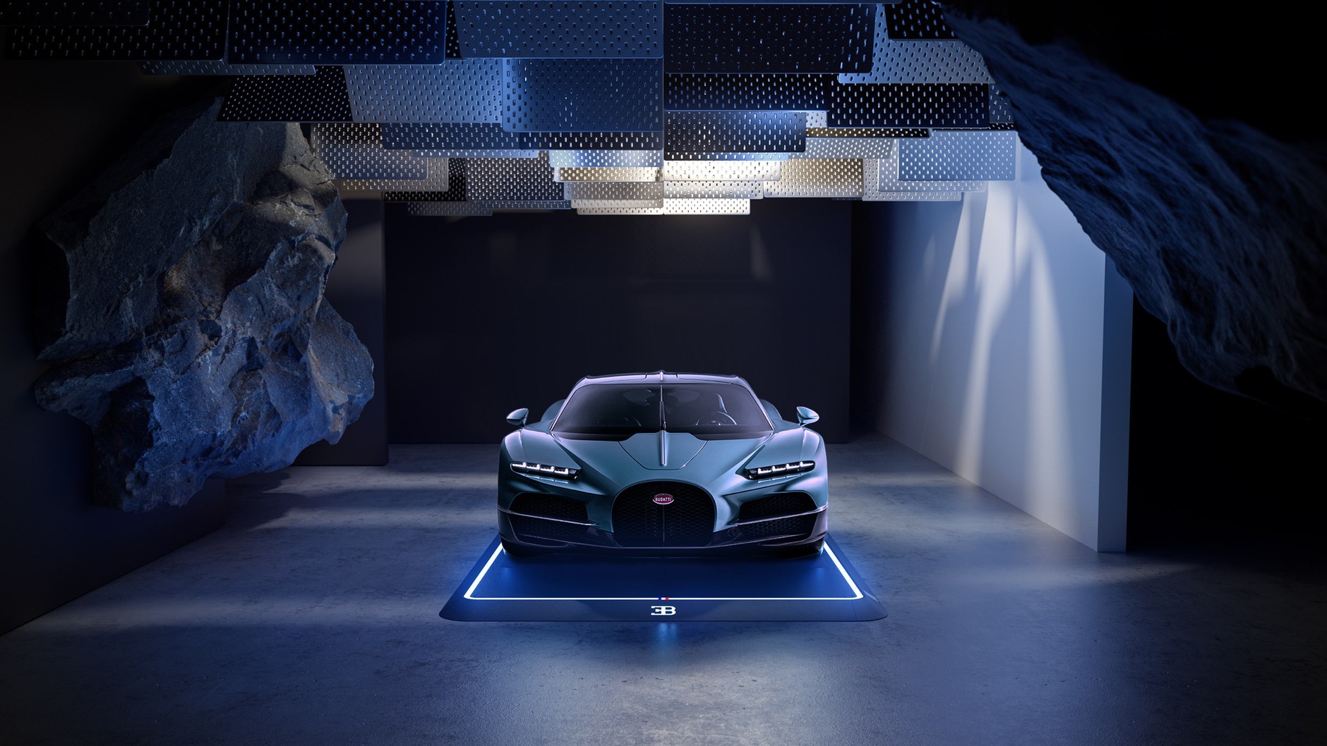 Specjalny garaż Bugatti