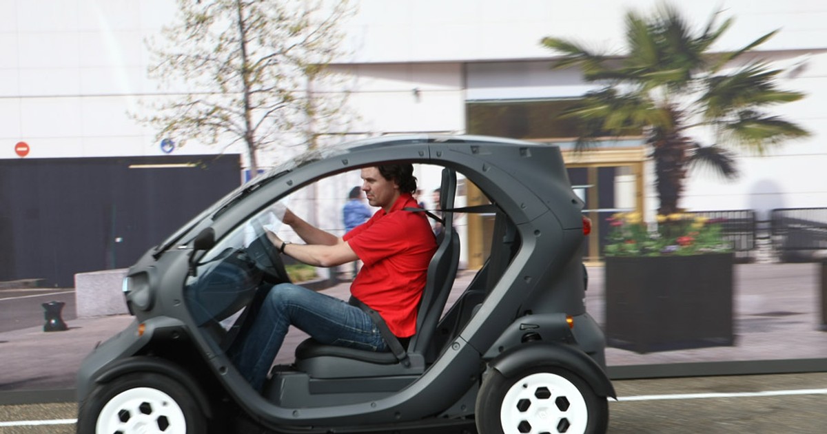 Renault Twizy jest prawie jak Smart