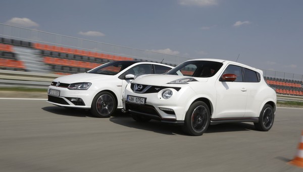 Nissan Juke Nismo RS kontra VW Polo GTI - Niby są inne, a jednak...