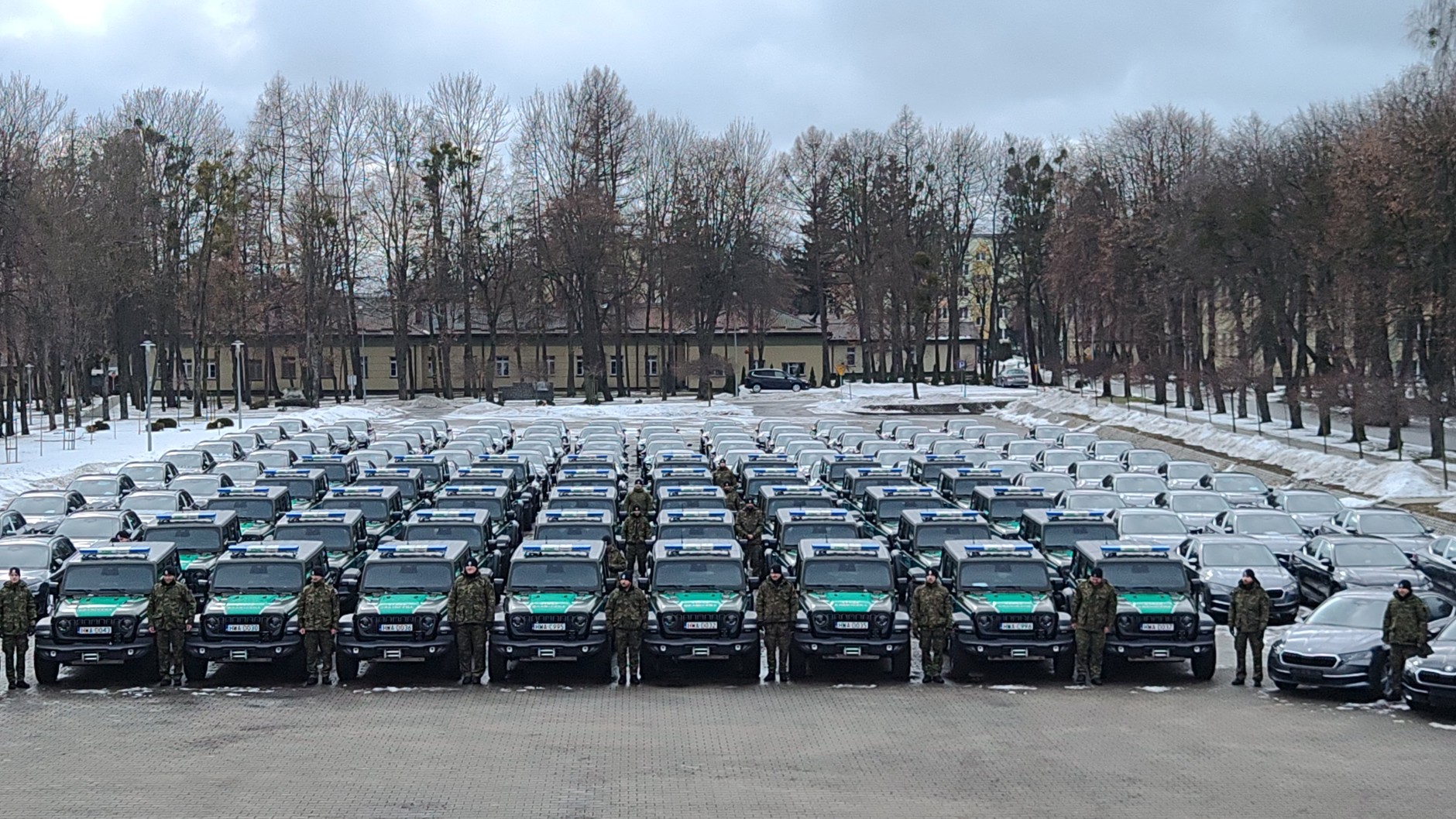 Nowe samochody Straży Granicznej