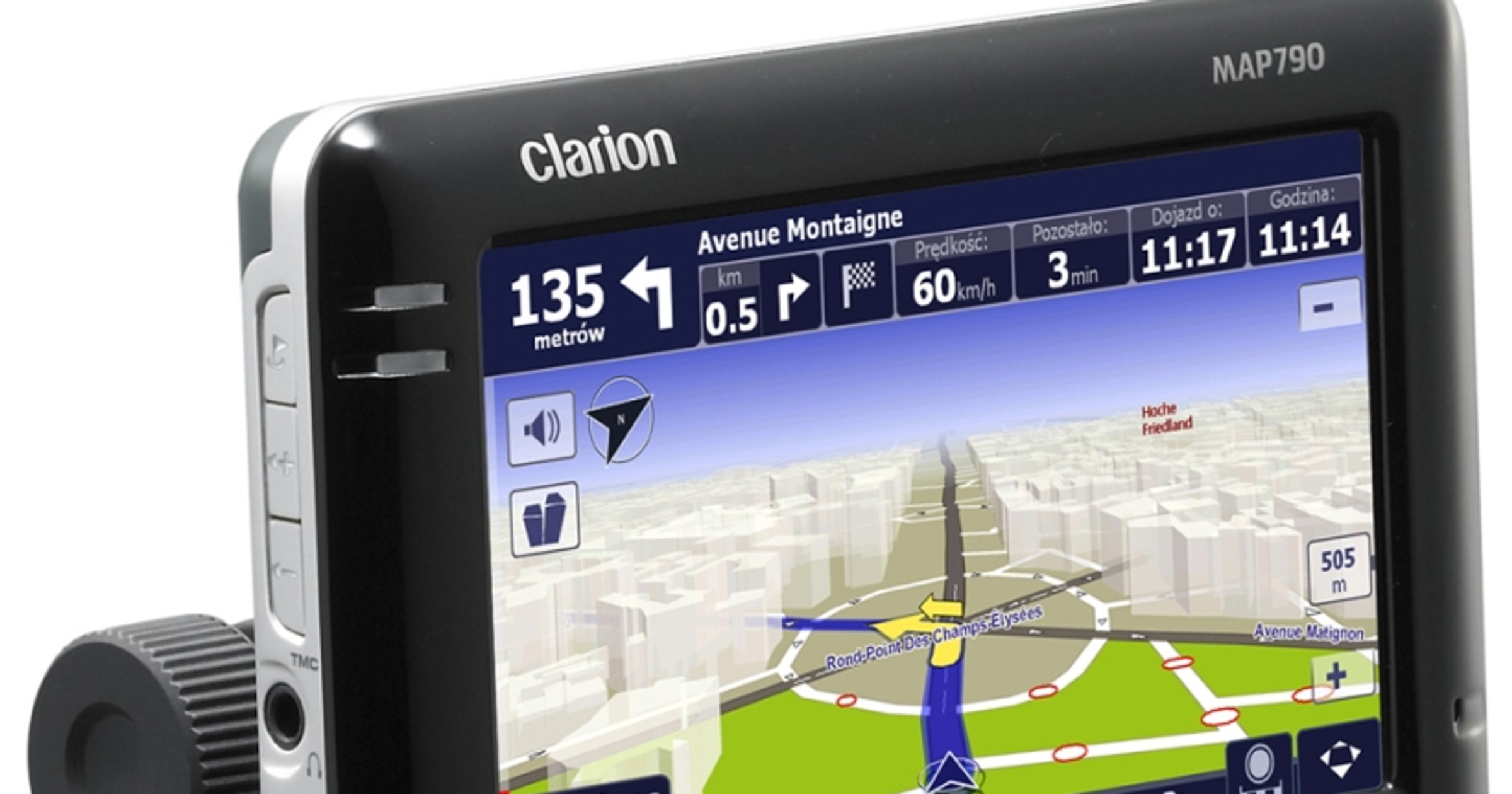 Clarion MAP790 - nowa nawigacja w segmencie premium