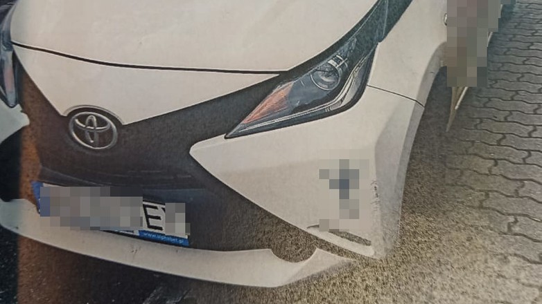 Przerobił tablicę rejestracyjną