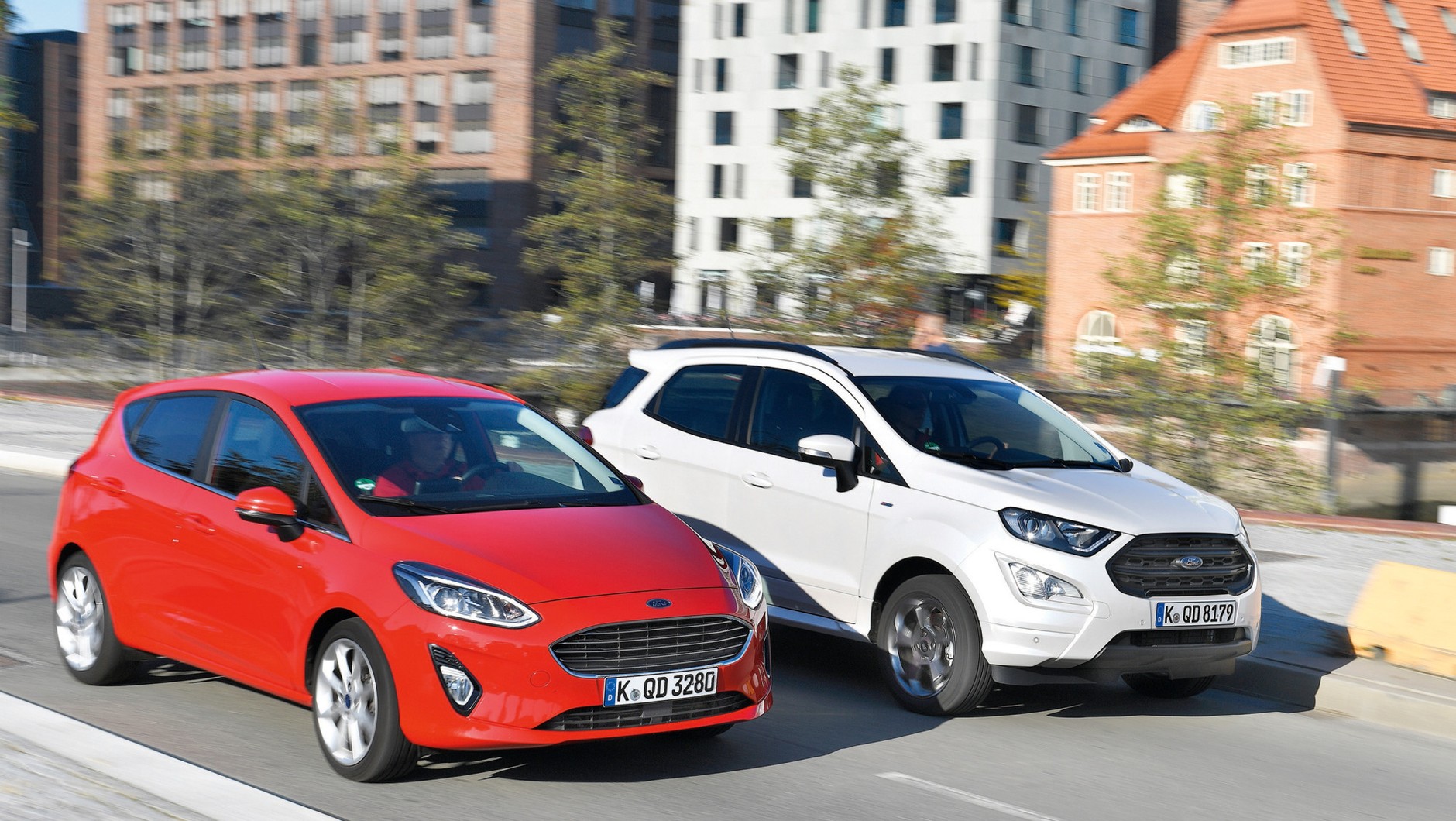 Ford Fiesta kontra Ford EcoSport