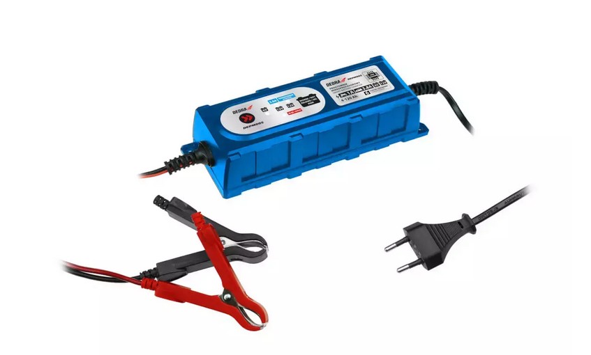 Prostownik mikroprocesorowy ładowanie akumulatora DEDRA DEPM005