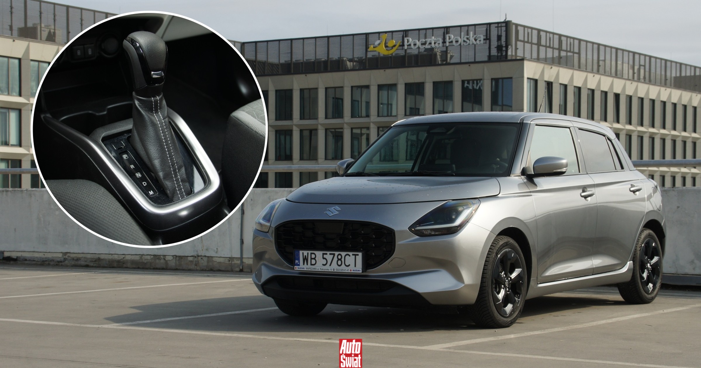 Jeździłem "snem kursanta". Suzuki Swift z CVT rozwiązuje nie tylko problem zmiany biegów
