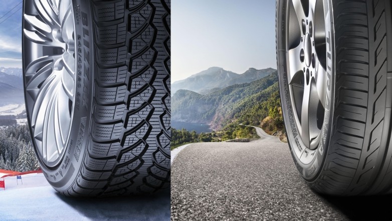 Opona zimowa i letnia