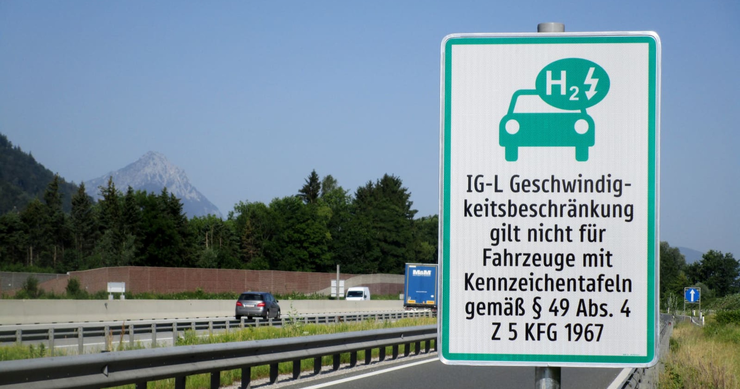 Specjalne zasady dla aut elektrycznych na autostradach w Austrii