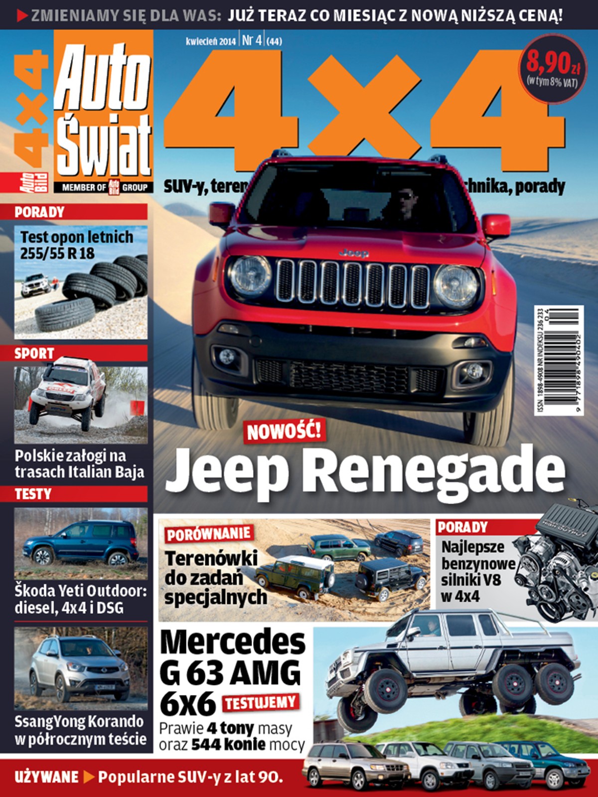 Nowy Auto Świat 4x4 już w sprzedaży i na tabletach
