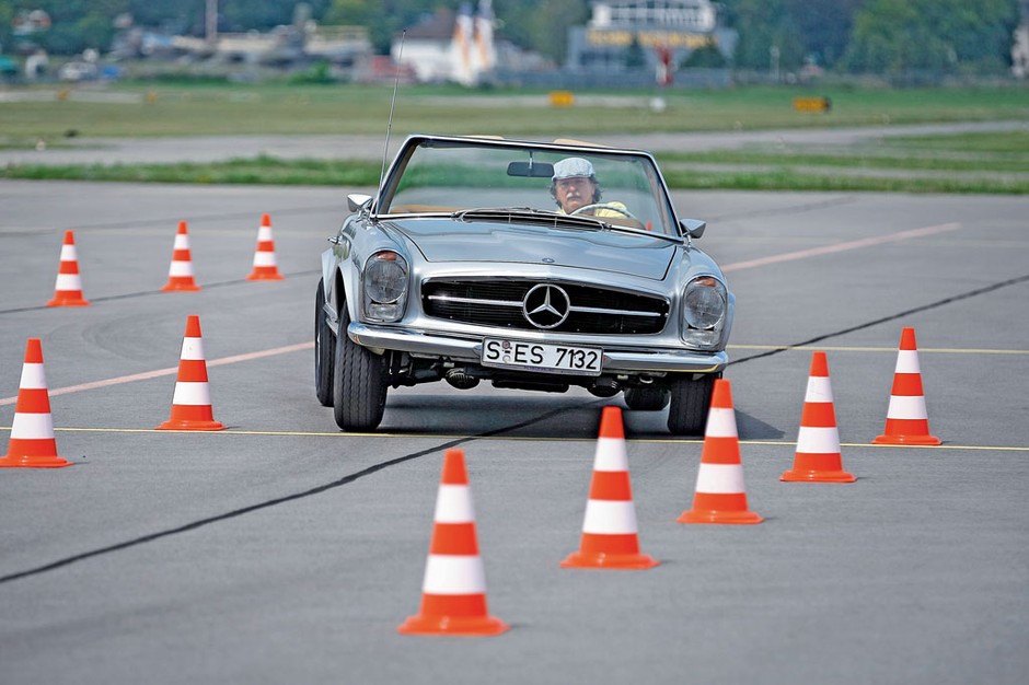 Wiatr przeciw burzy - Mercedes 280 SL kontra Porsche 911 S 2.2 Targa