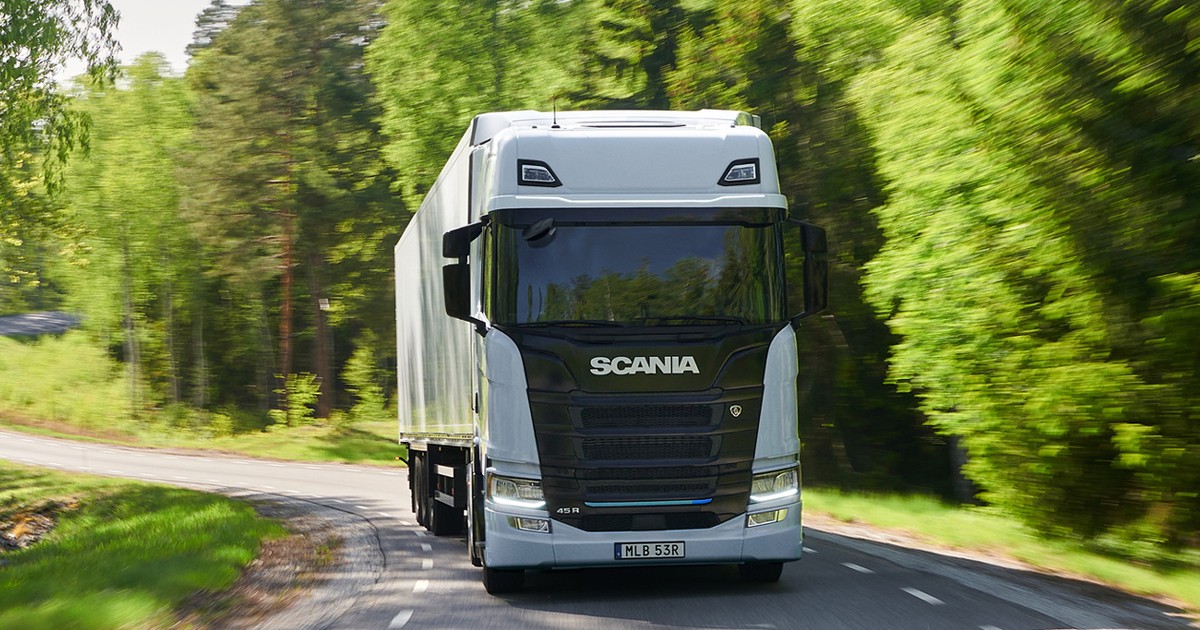 Elektryczna Scania 45R BEV