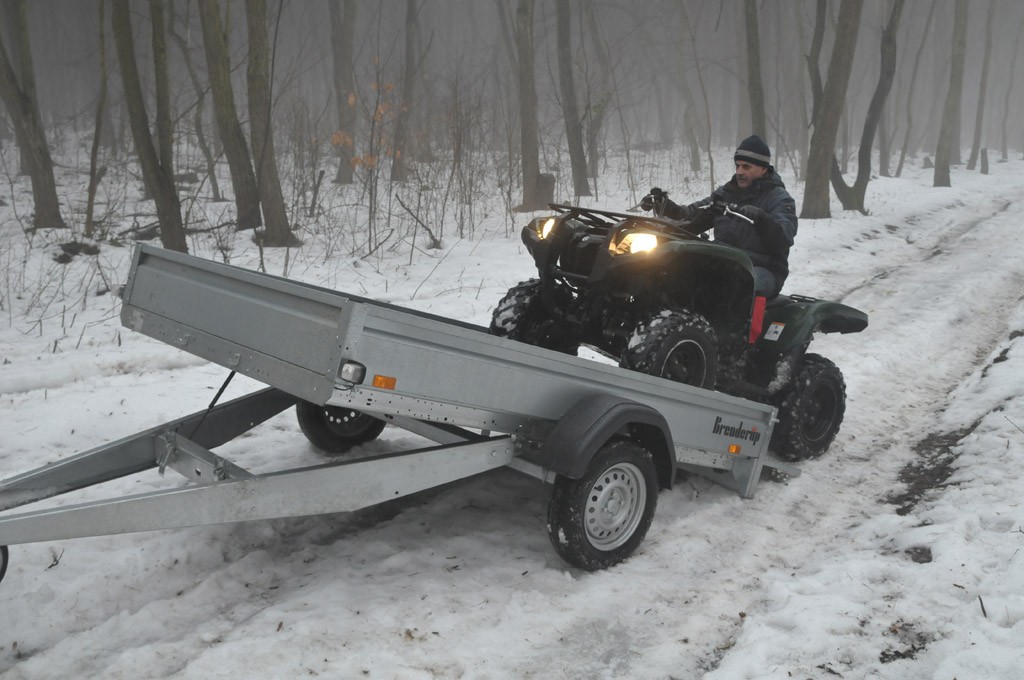 Brenderup ATV-2: przyczepa idealna do transpotu quada