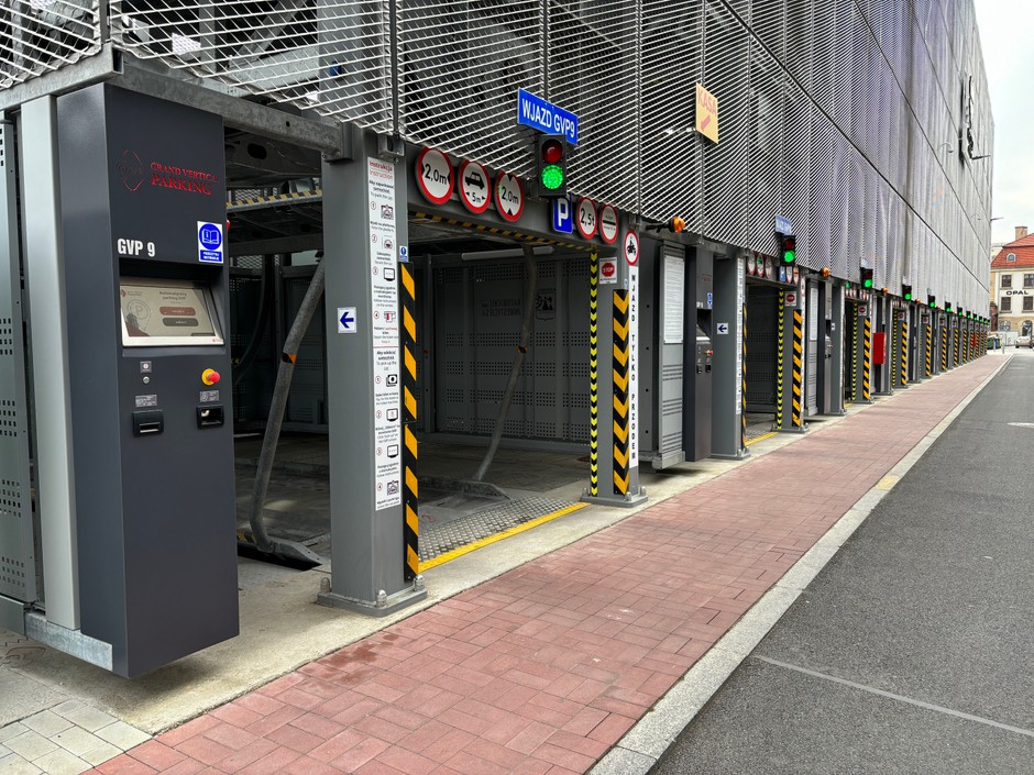 Parking automatyczny w Katowicach