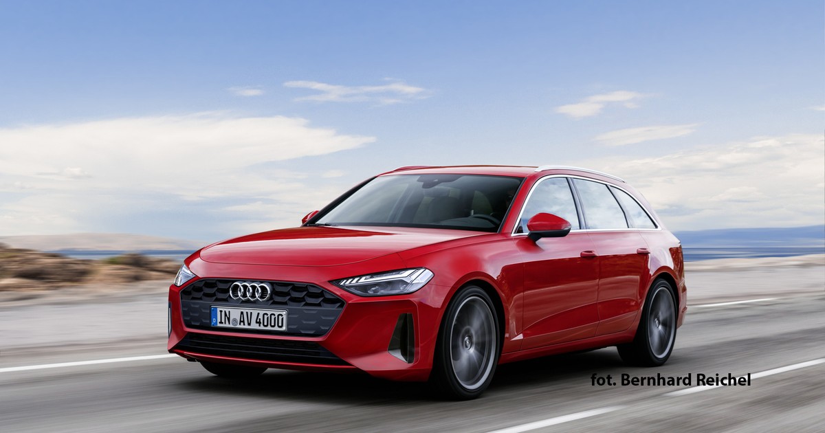 Audi A4 Avant na rok 2024 (ilustracja)