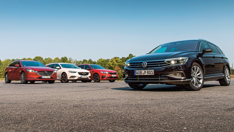 Cztery kombi klasy sredniej