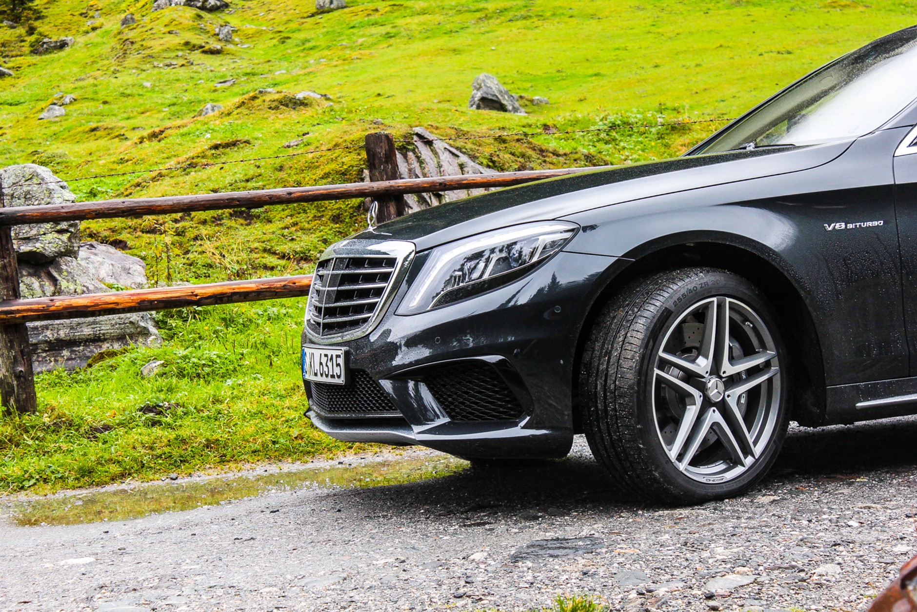 Mercedes S 63 AMG (pierwsza jazda)