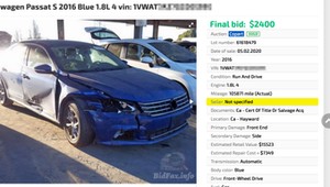 Auto sprowadzone, naprawione i jeździ. Na złom, bo to odpad z USA?
