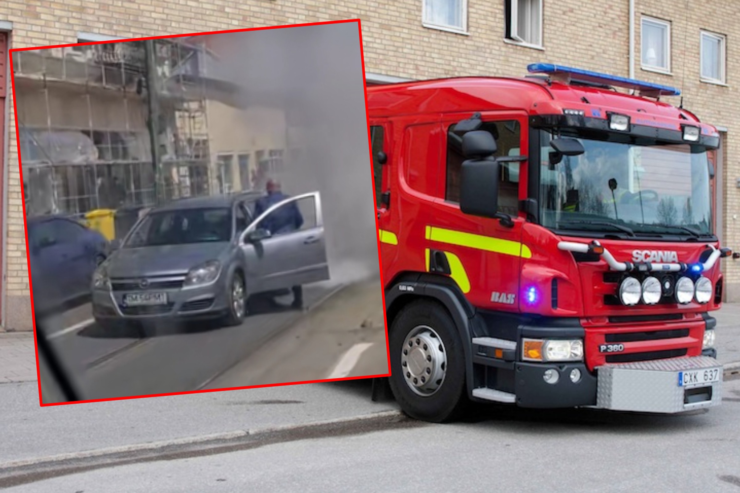 Kazał mu wrzucić piątkę. Tak go uratował przed pożarem