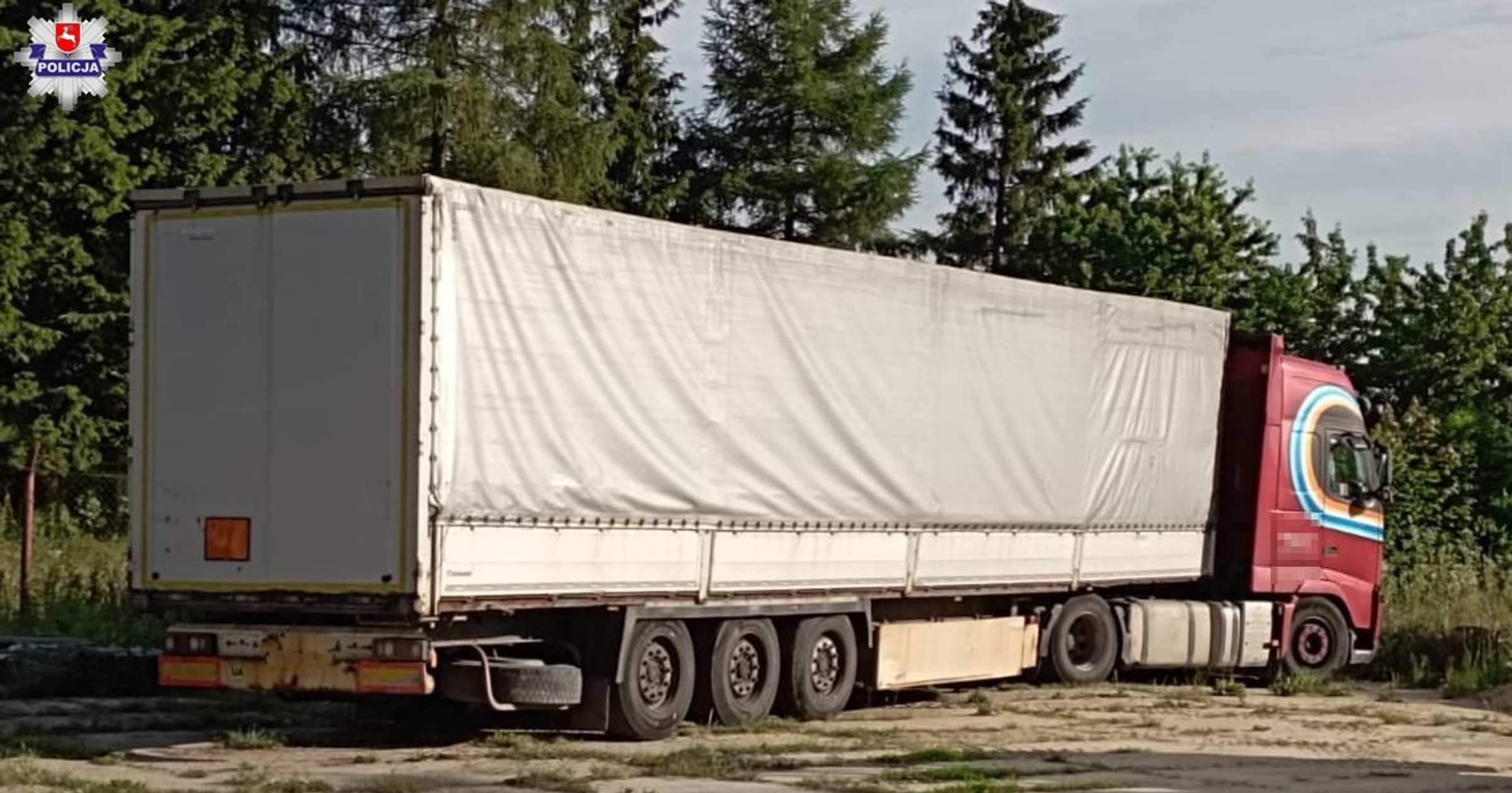 Kierowca tira zatrzymany za jazdę pod wpływem alkoholu 