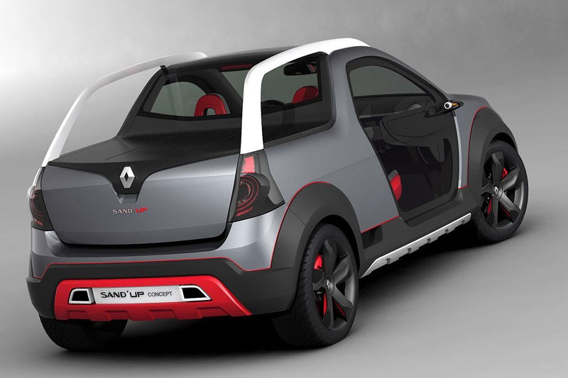 Renault Sand’Up: brazylijski koncept coupé-pickup na bazie Dacii Sandero