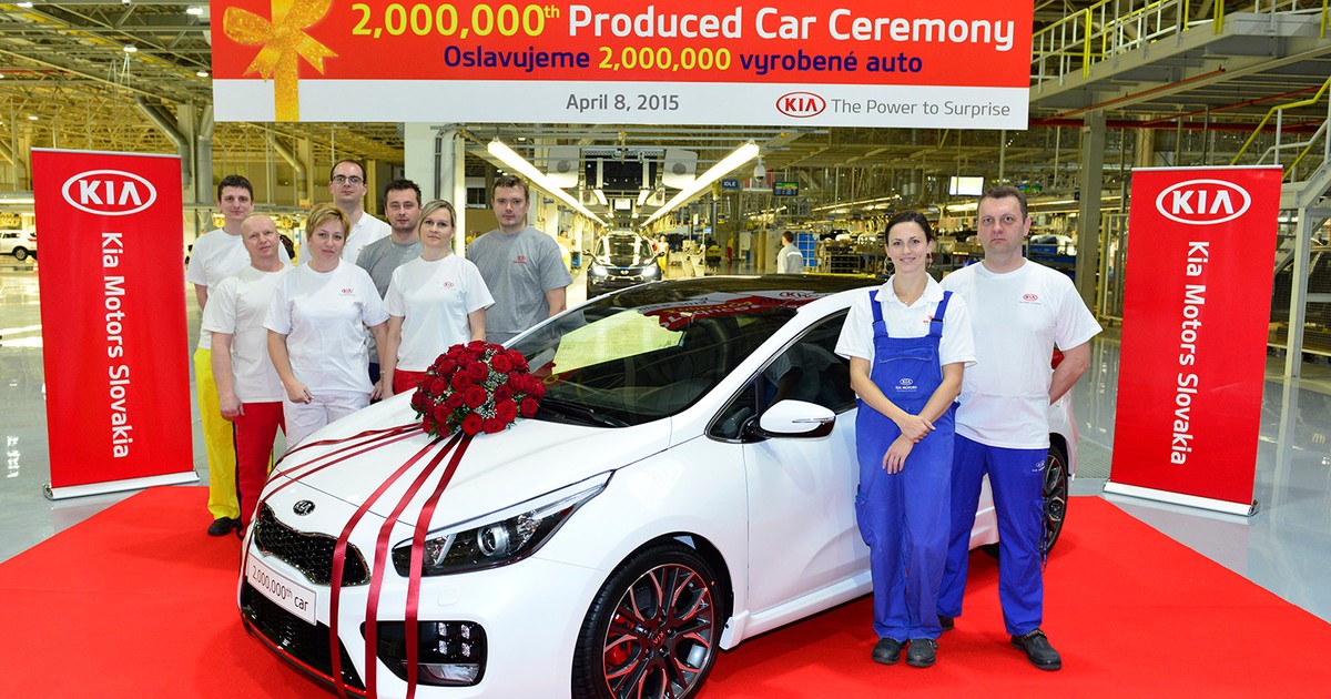 Kia - fabryka w Żylinie