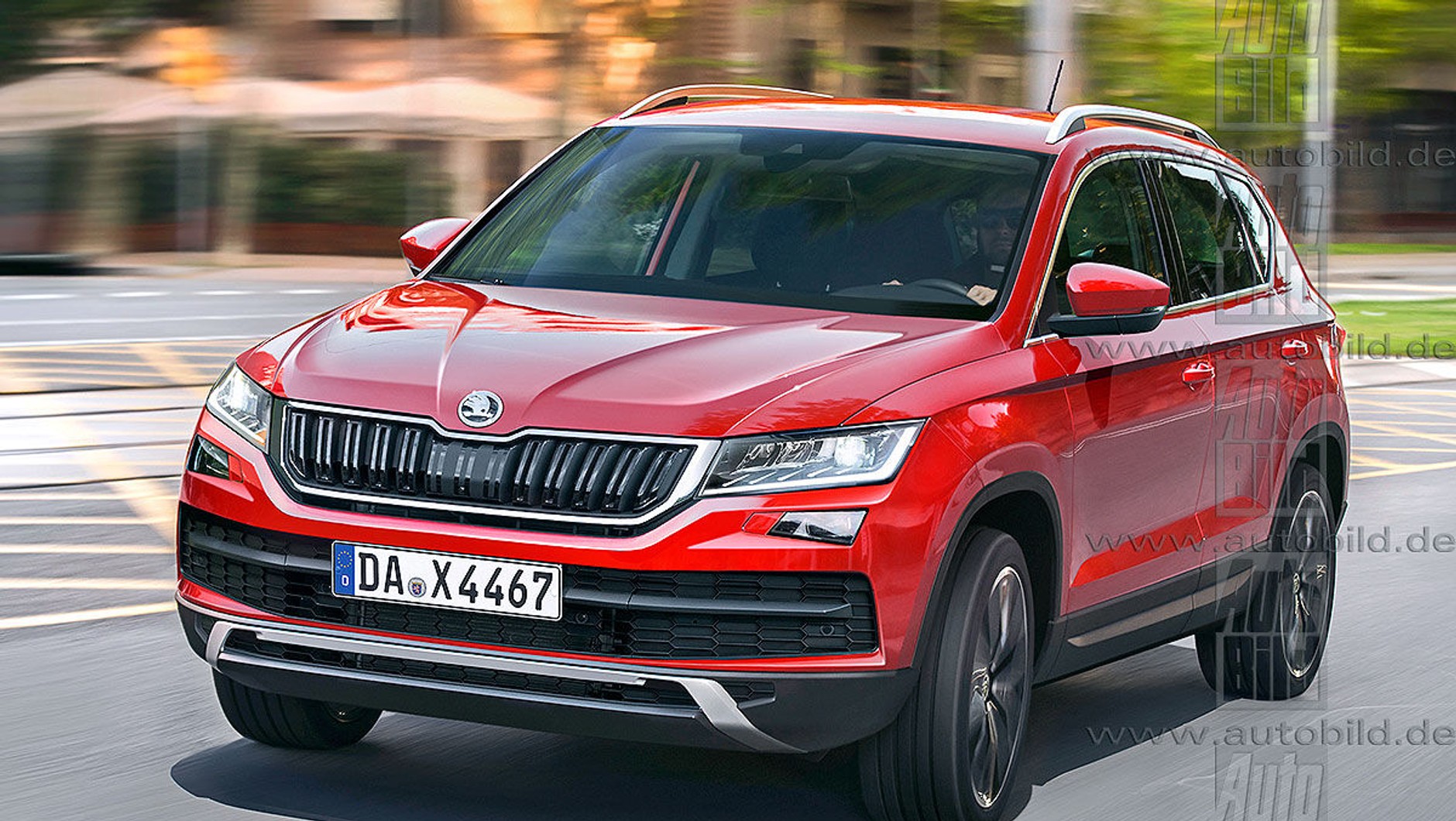 Skoda Yeti II - wizualizacja