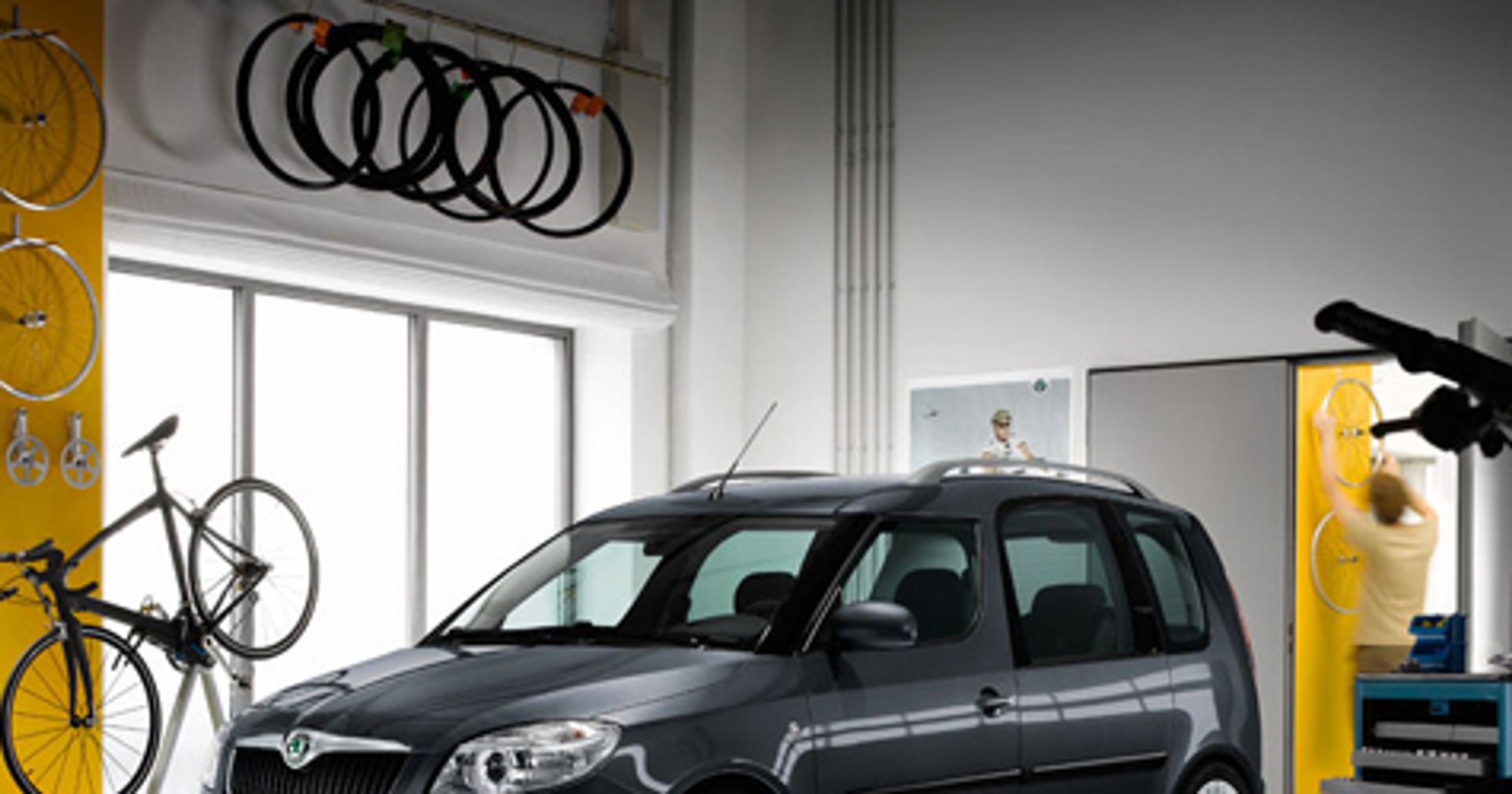 Roomster Biker - Skoda dla rowerzystów