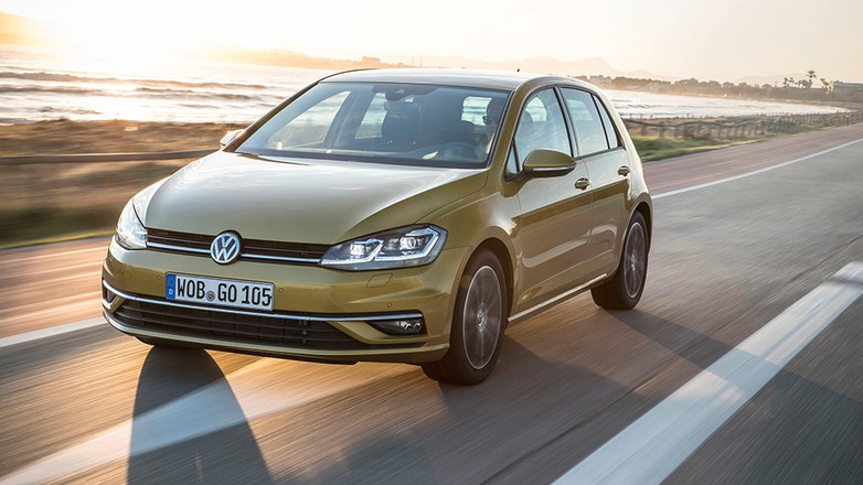 VW Golf po face liftingu