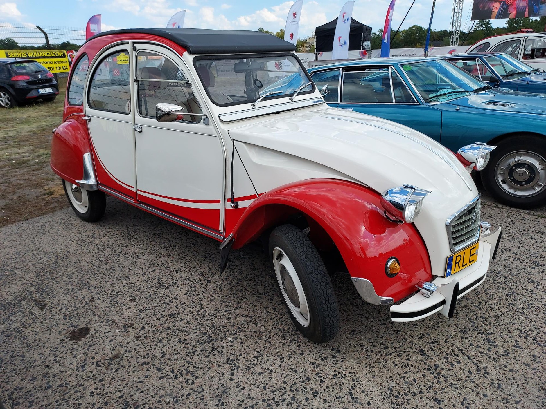 Zlot Citroenów w Toruniu