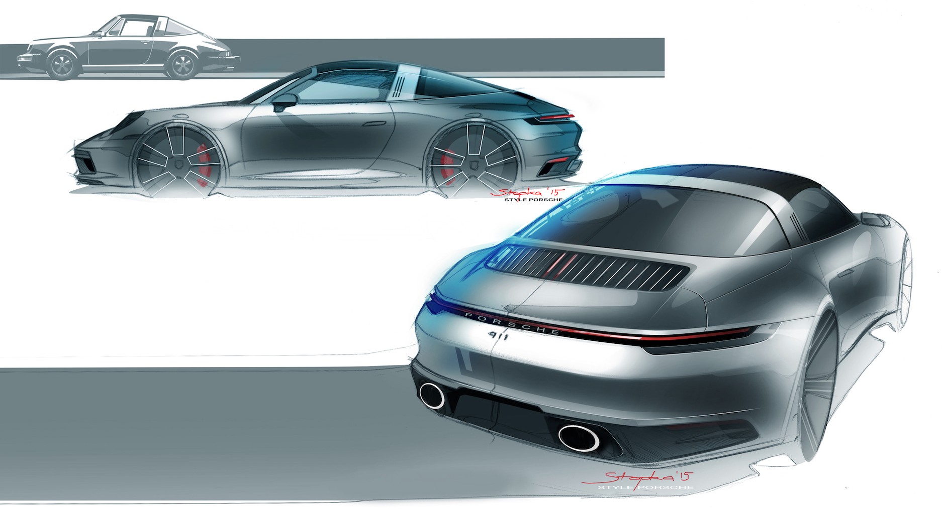 Porsche 911 (992) Targa