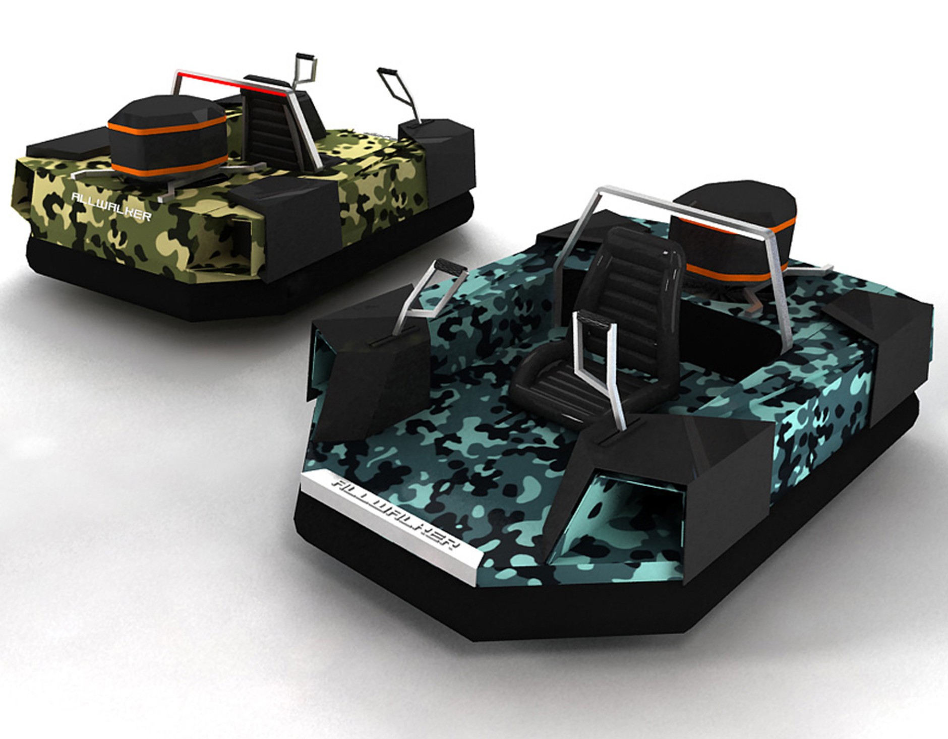 Poduszkowiec Allwalker - Wszędołaz z Polski