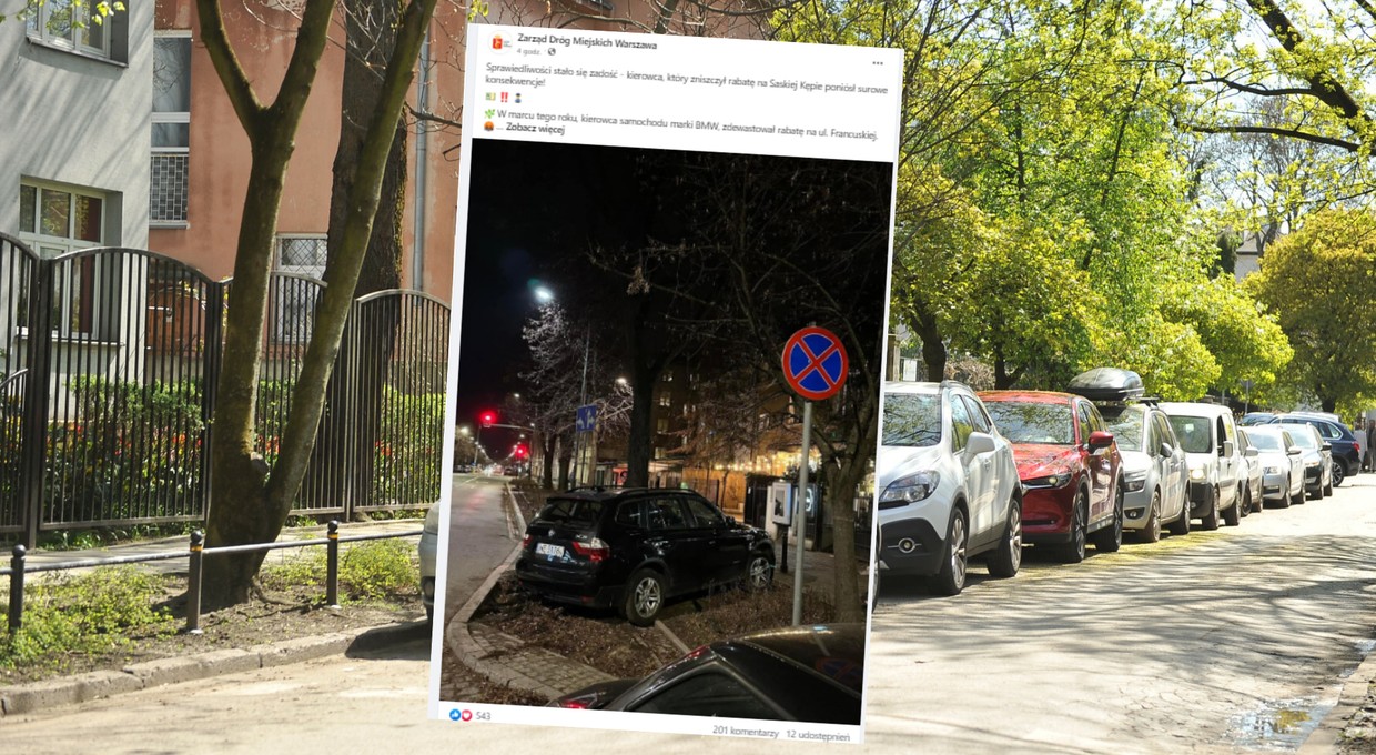 Kierowca BMW ukarany za bezmyślne parkowanie. "Sprawiedliwości stało się zadość"