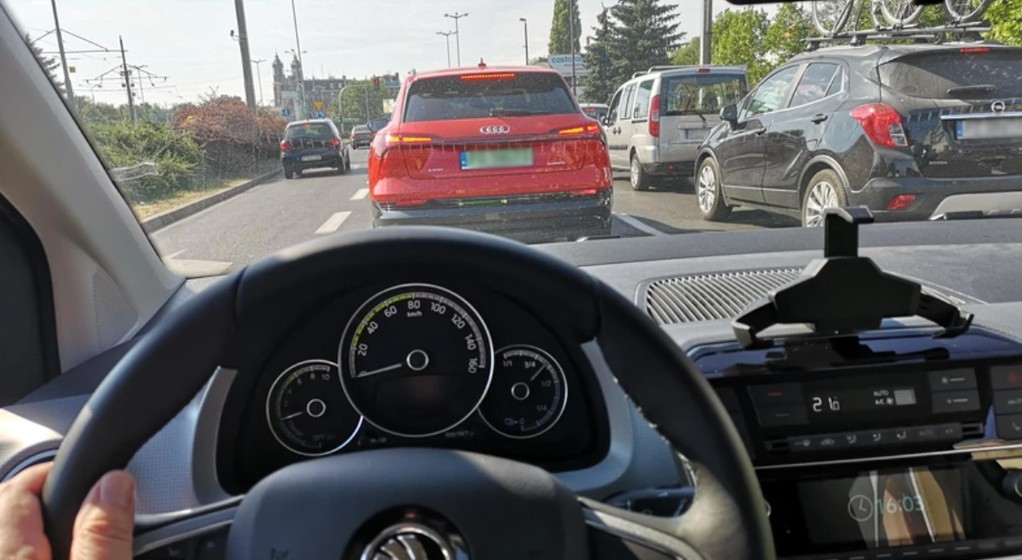 Korek w godzinach szczytu