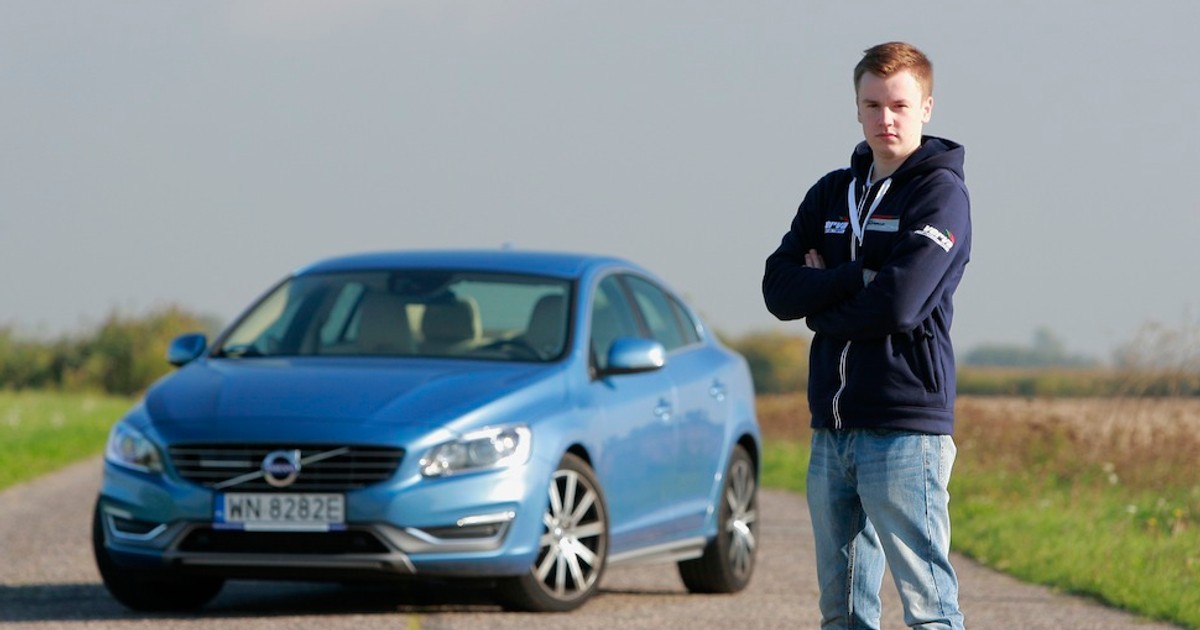 Patryk Szczerbiński testuje Volvo S60 T6 Polestar