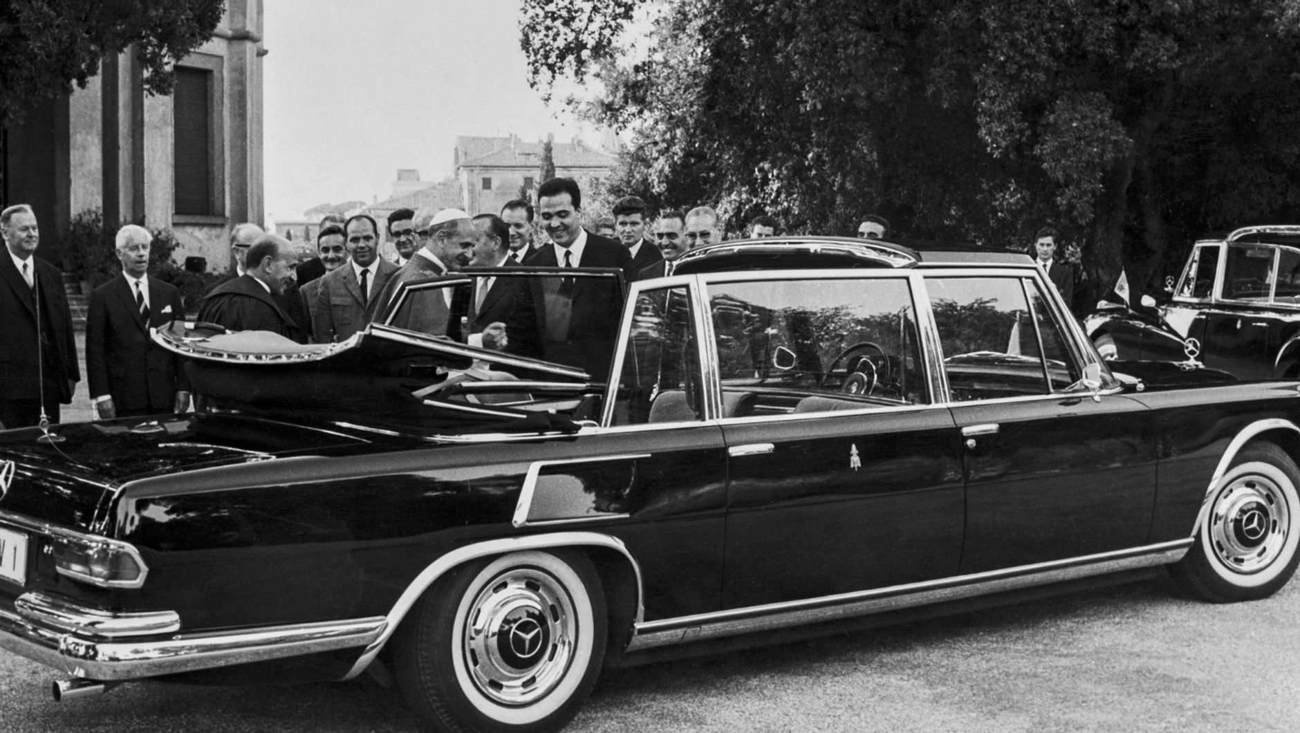 Mercedes 600 dla papieża Pawła VI