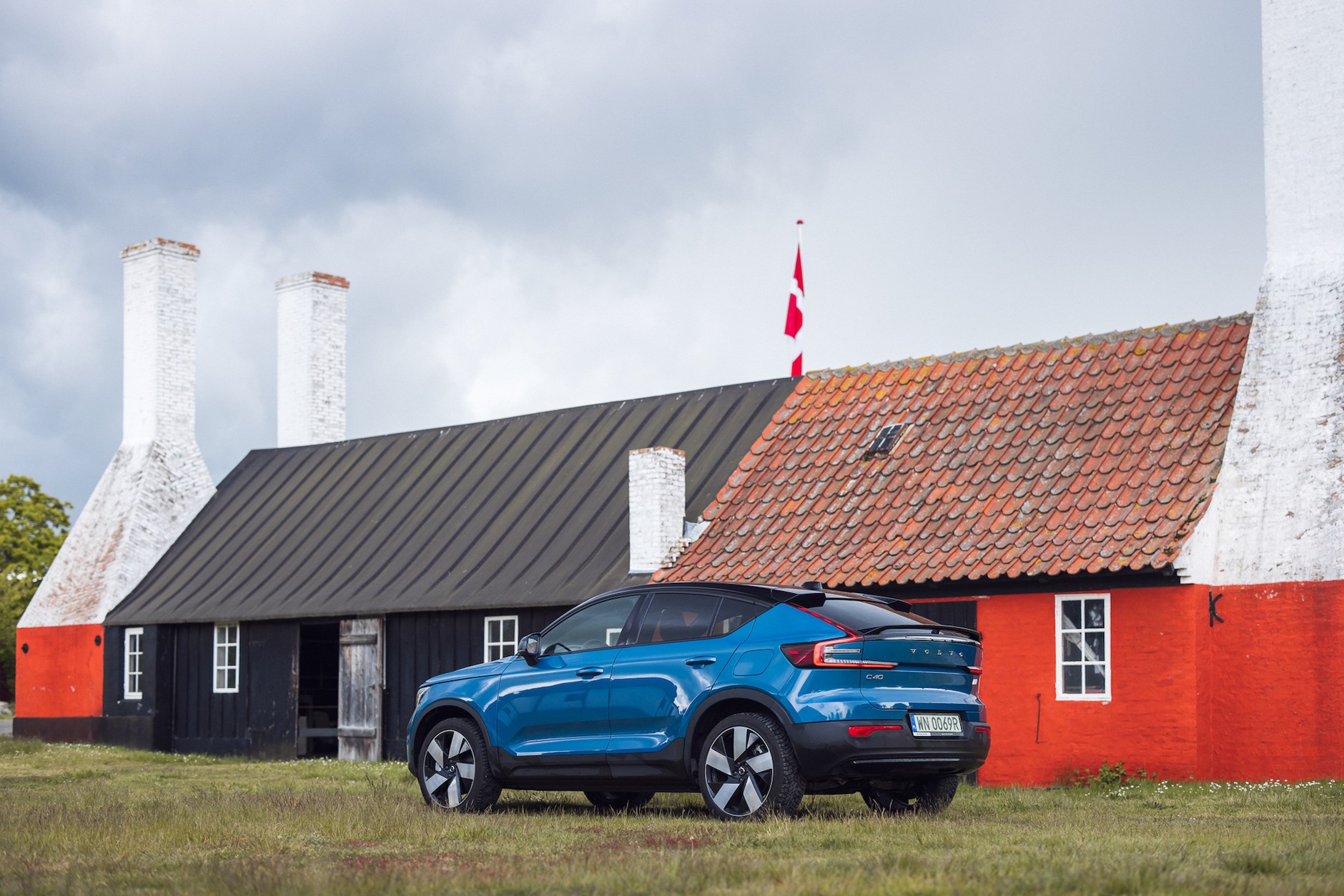 Volvo C40 Recharge Bornholm