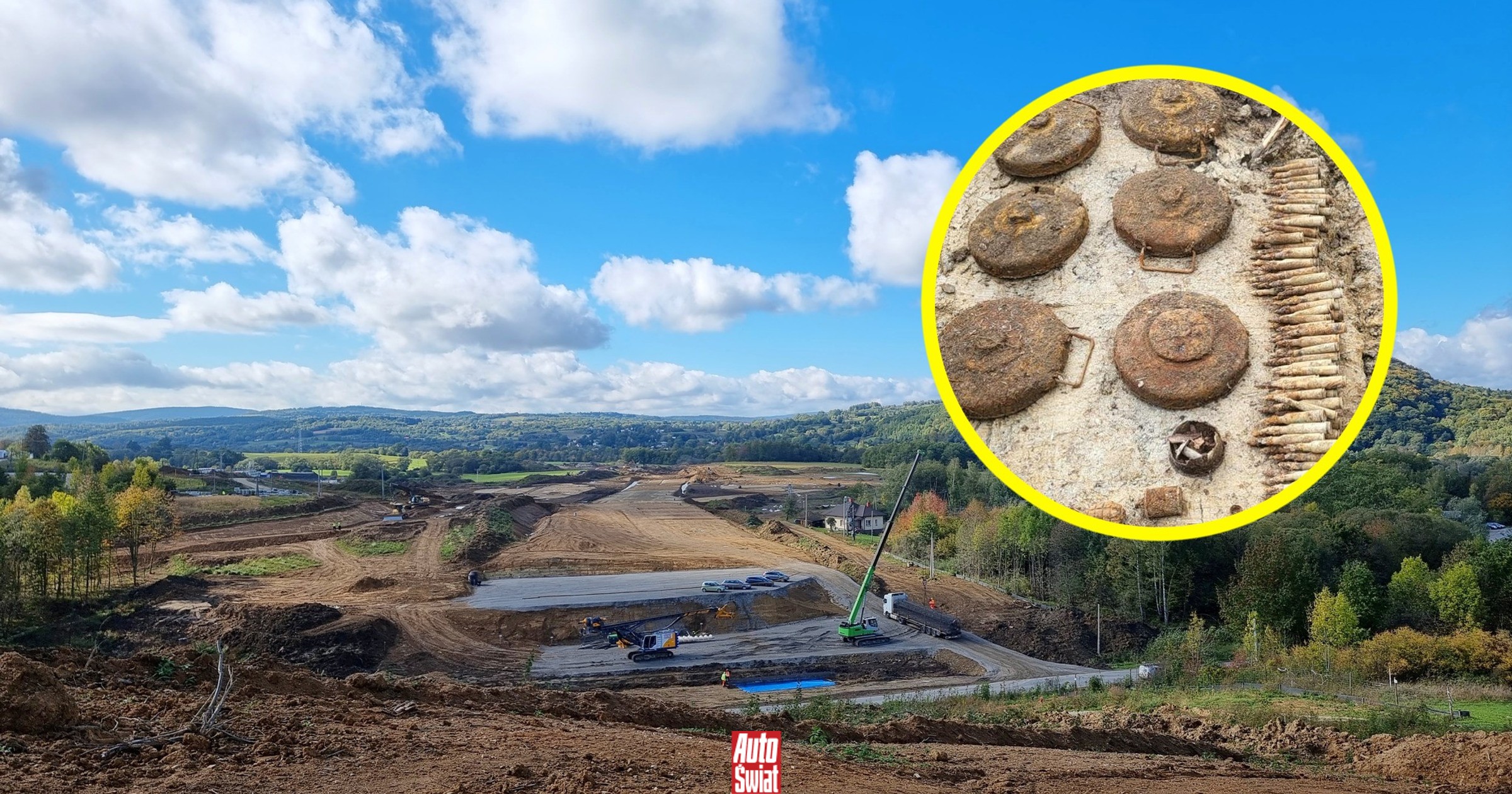 Tysiące niewybuchów na budowie S19. Saperzy odkryli ślady jednej z najkrwawszych bitew II wojny światowej