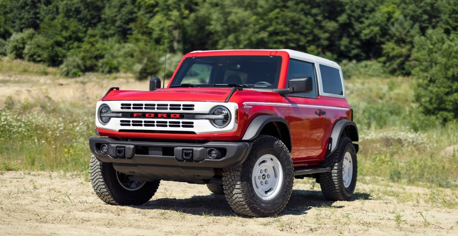 2023 Bronco Heritage Edition Race Red