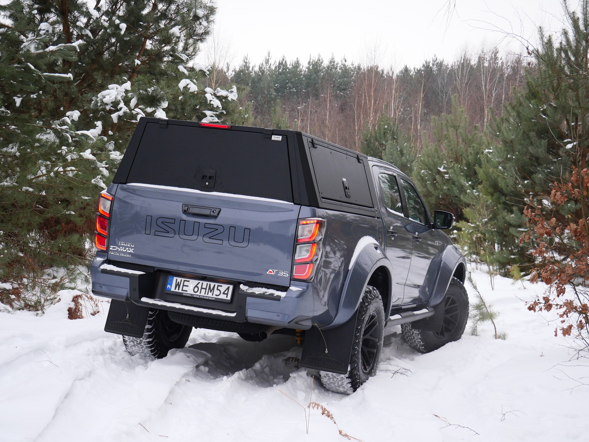 Isuzu D-Max z pakietem Arctic Trucks