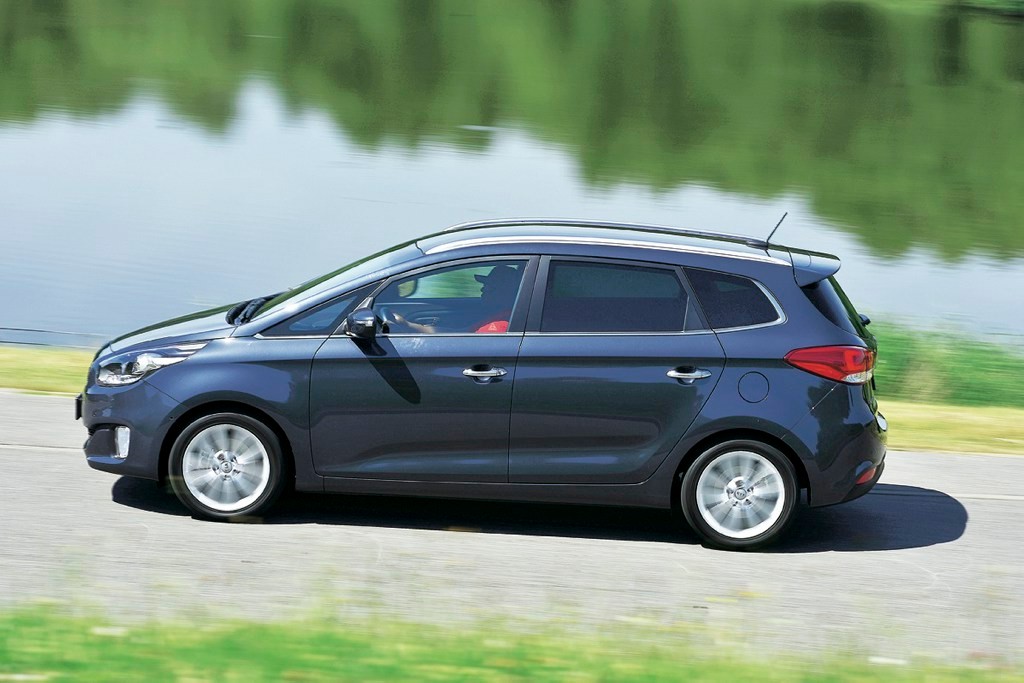 Kia Carens, jazda