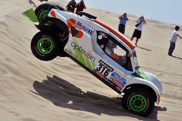 Ujęcia z Rajdu Dakar