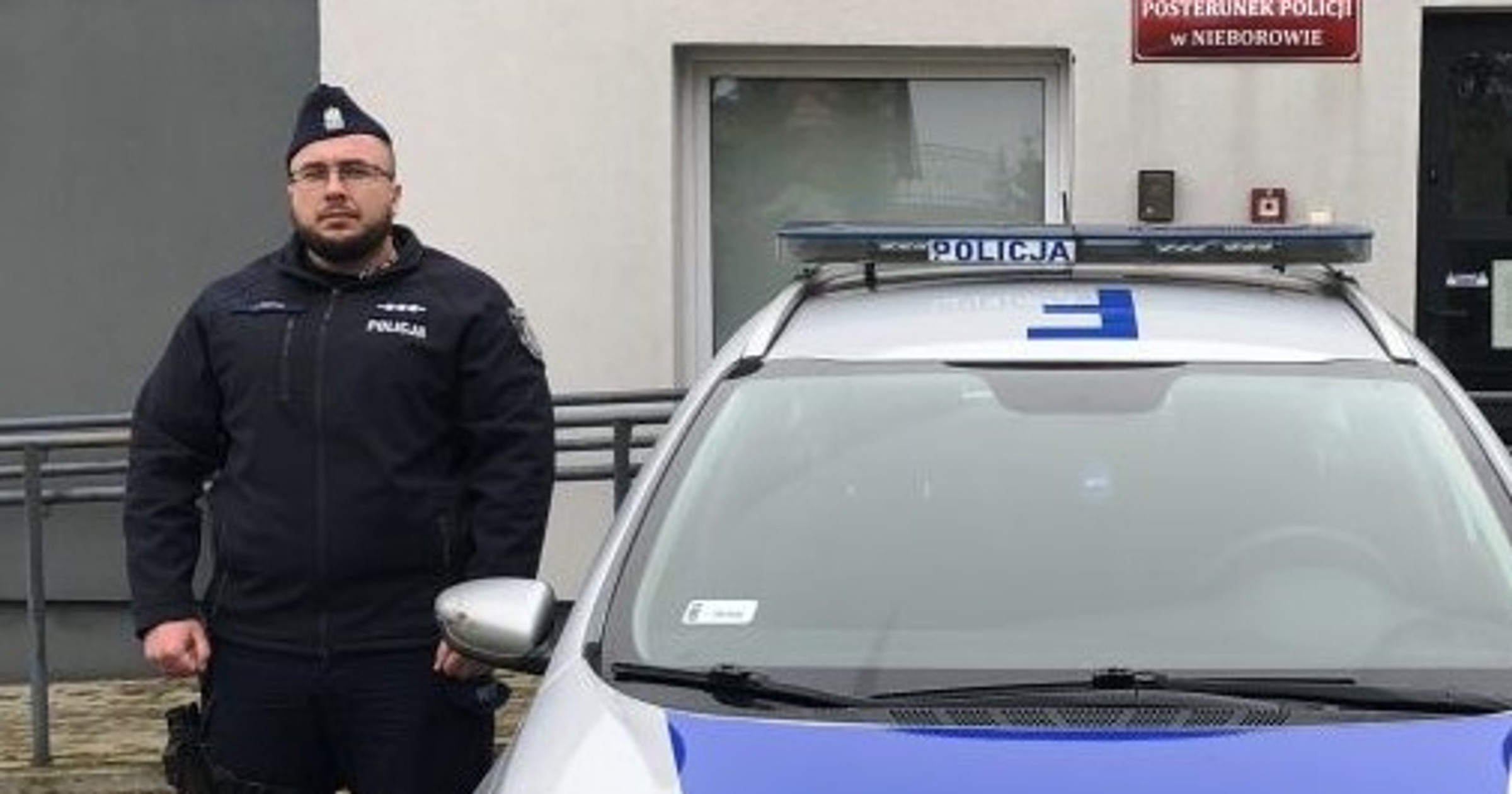 Policjant był na urlopie, ale i tak wkroczył do akcji