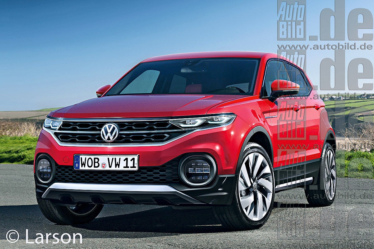 Volkswagen T-ROC - wizualizacja