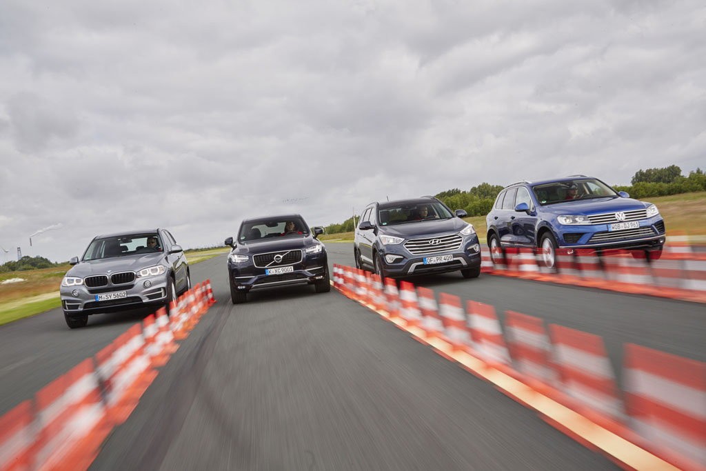 Starcie gigantów - porównanie czterech SUV-ów